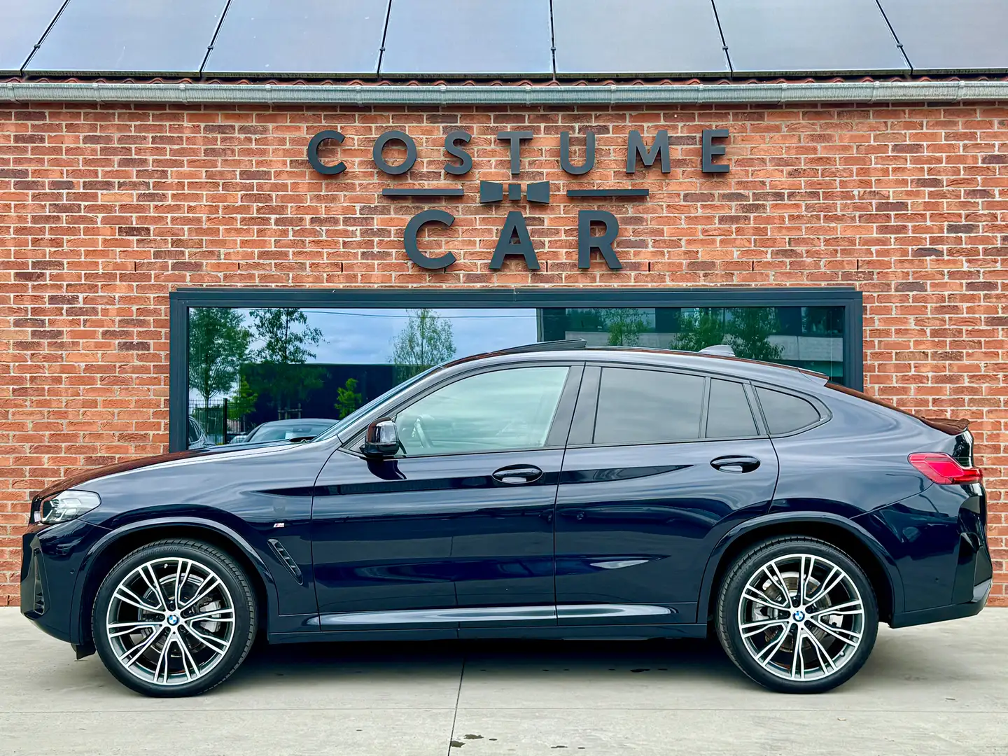 BMW X4 Pack M - Toit ouvrant - Full cuir marron Bleu - 2
