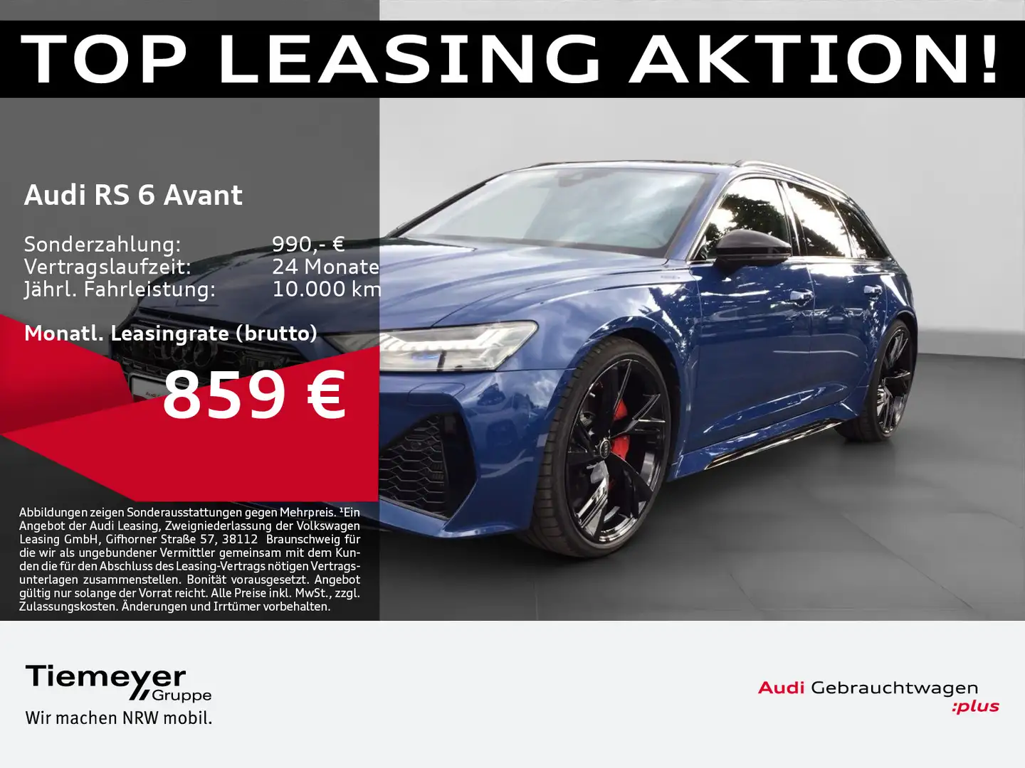 Audi RS6 RS6 Avant LM22 SPORT-AGA ALLRADLENK Blau - 1