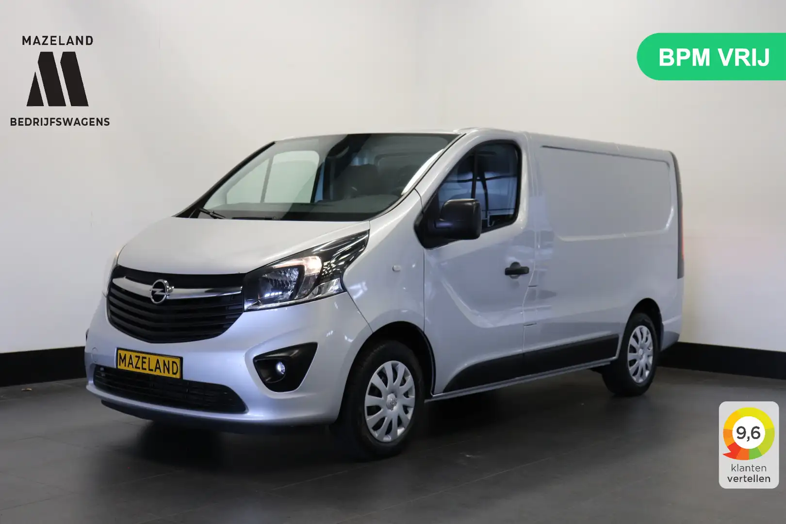 Opel Vivaro 1.6 CDTI 125PK - EURO 6 - Airco - Navi - Cruise - Zilver - 1