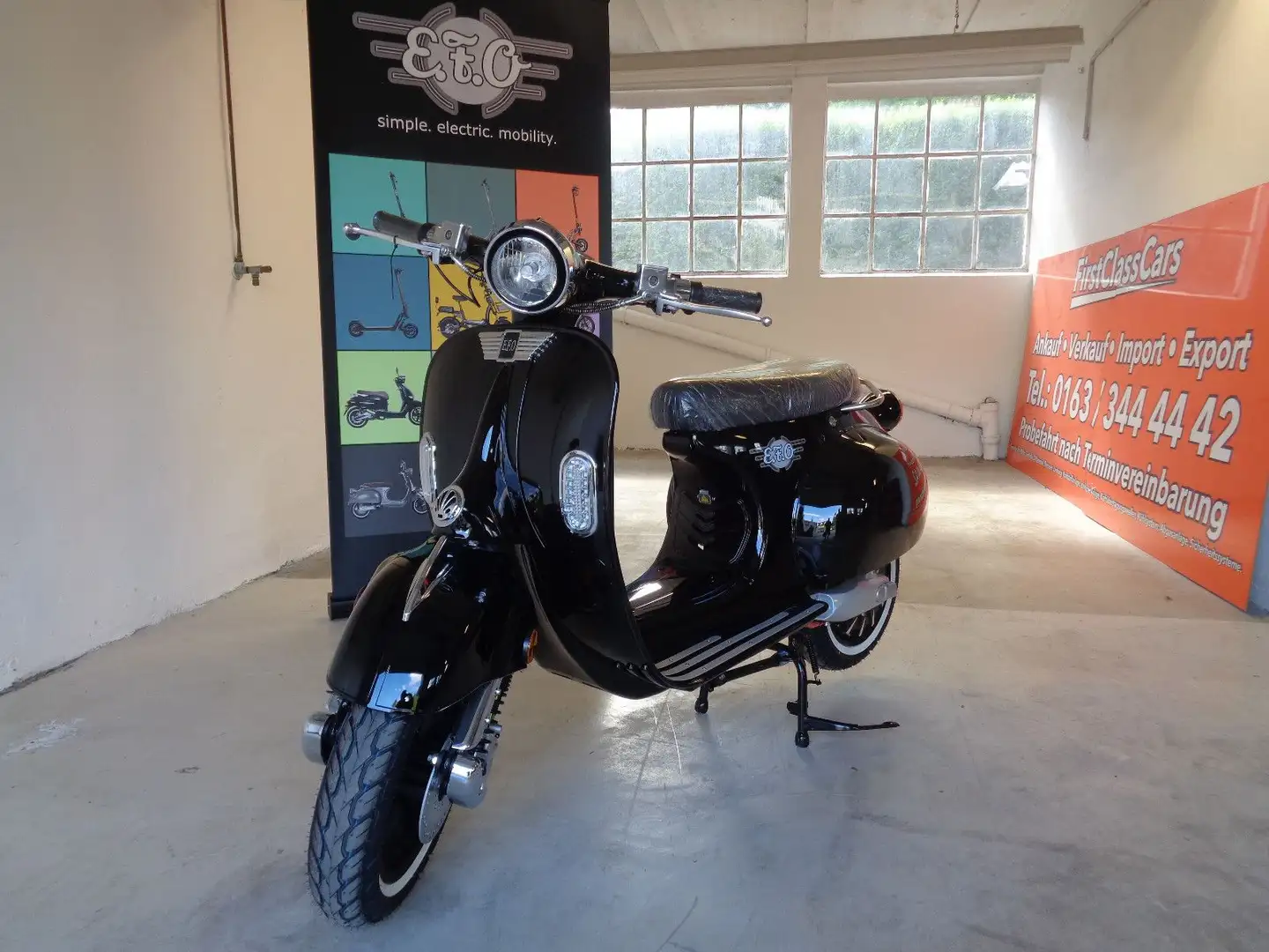 Overig EV4500Vespa Style Reichweite 100km* Zwart - 1