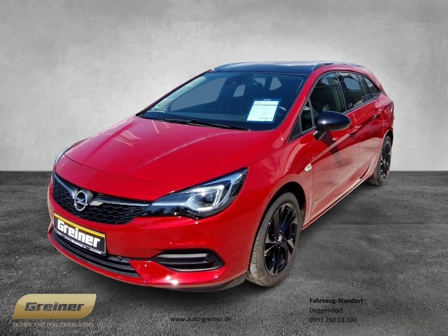 Opel Astra ST 1.2 Design & Tech INTELLILUX|PDC Rojo - 1