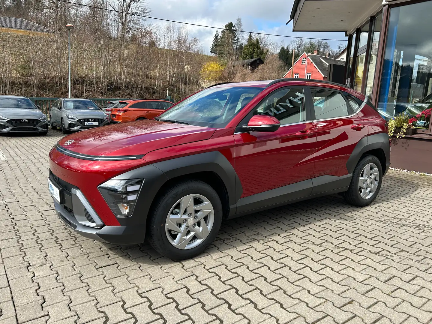 Hyundai KONA 1.6 T-GDI Edition Automatik-LED-Navi Rouge - 2