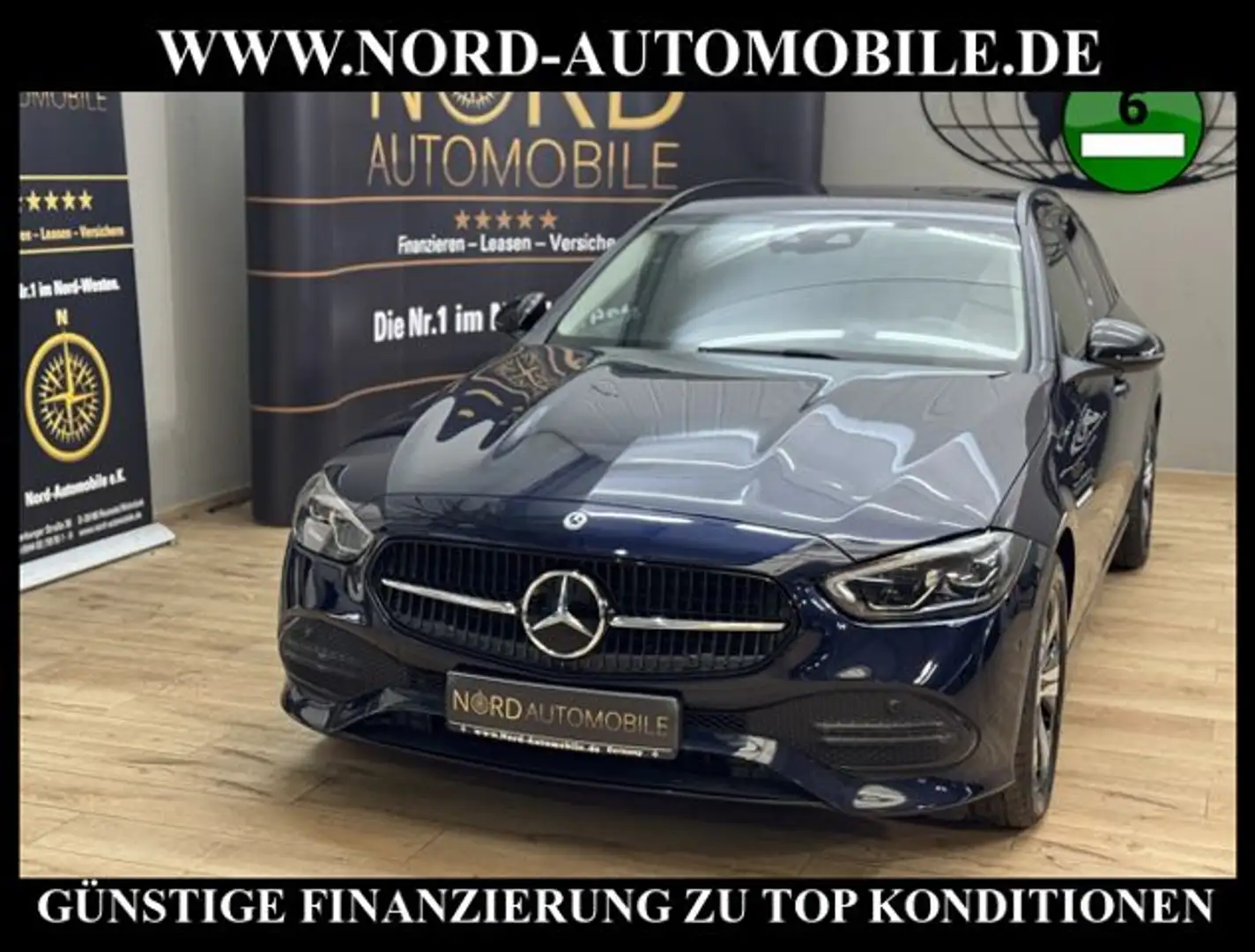 Mercedes-Benz C 220 d T Avantgarde *Distro+*StHz*Night*Memory* Avantga Bleu - 1