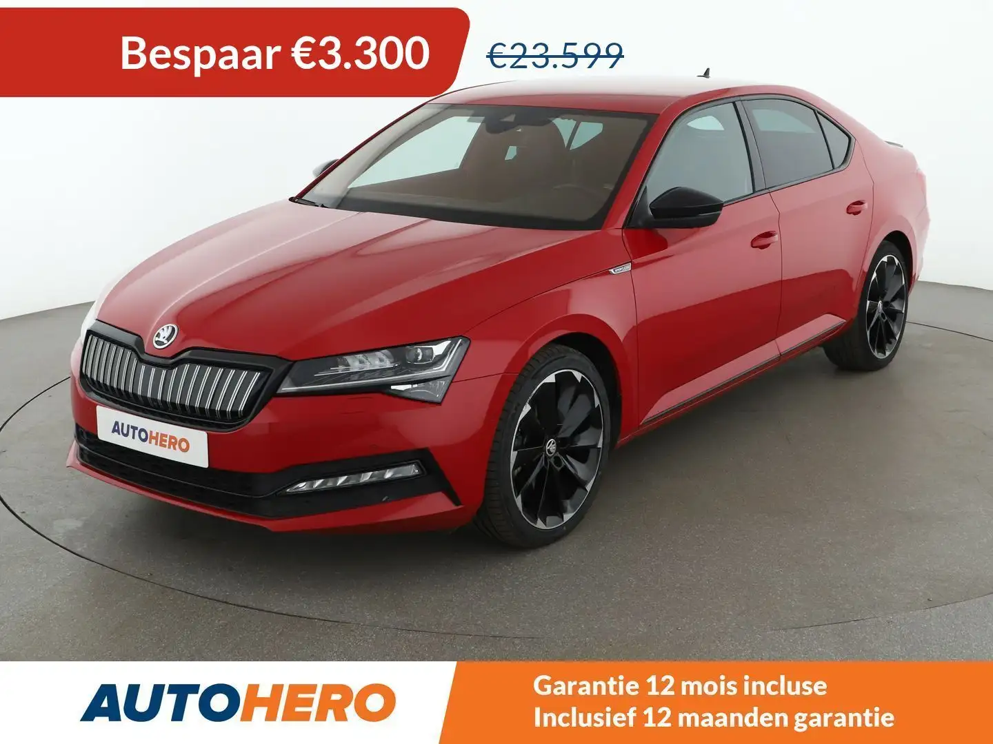 Skoda Superb 1.4 Plug-in Hybrid Sportline iV Rouge - 1