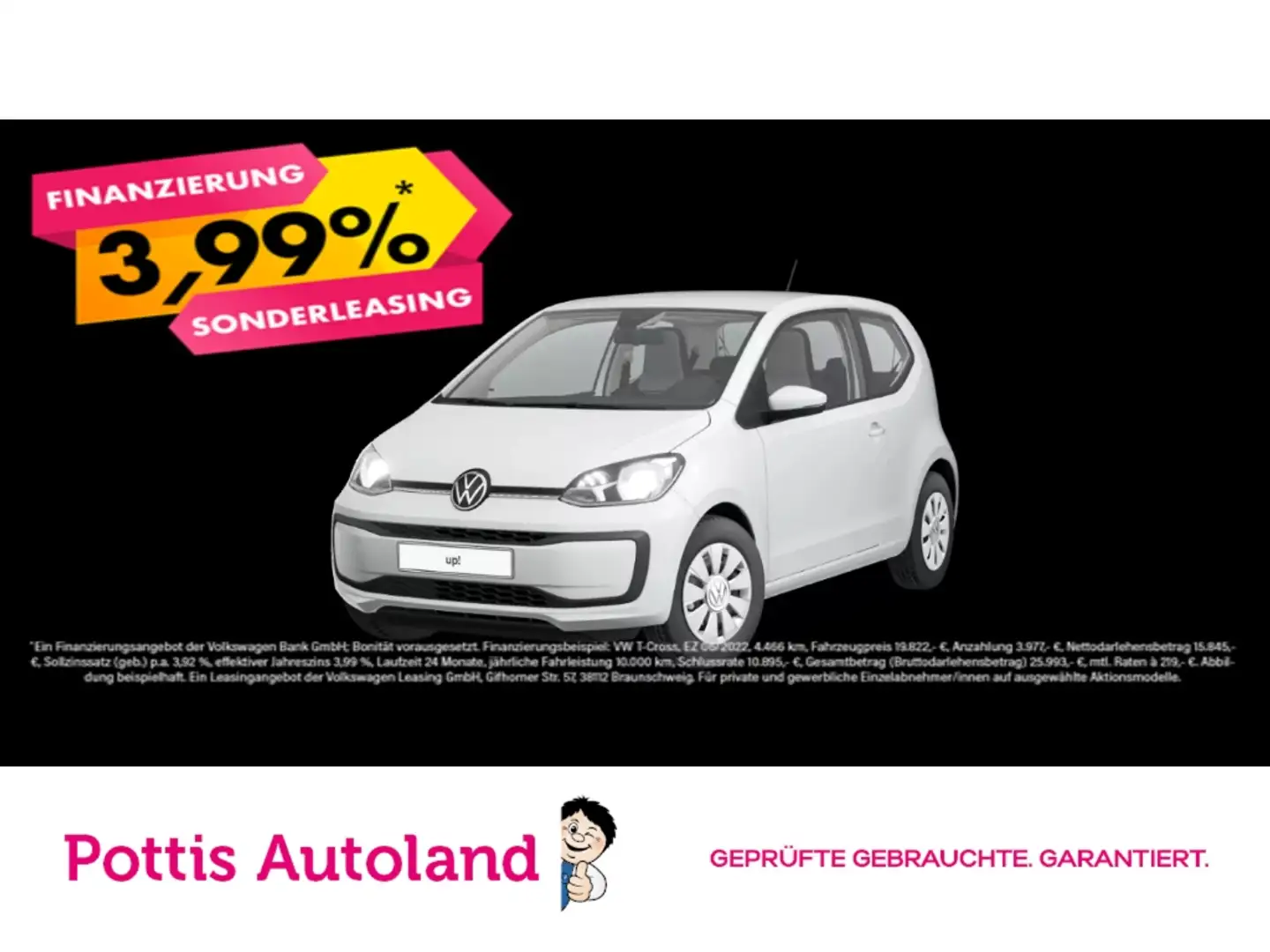 Volkswagen up! 1.0 MPI DAB+ MAPS + MORE KLIMA Weiß - 1