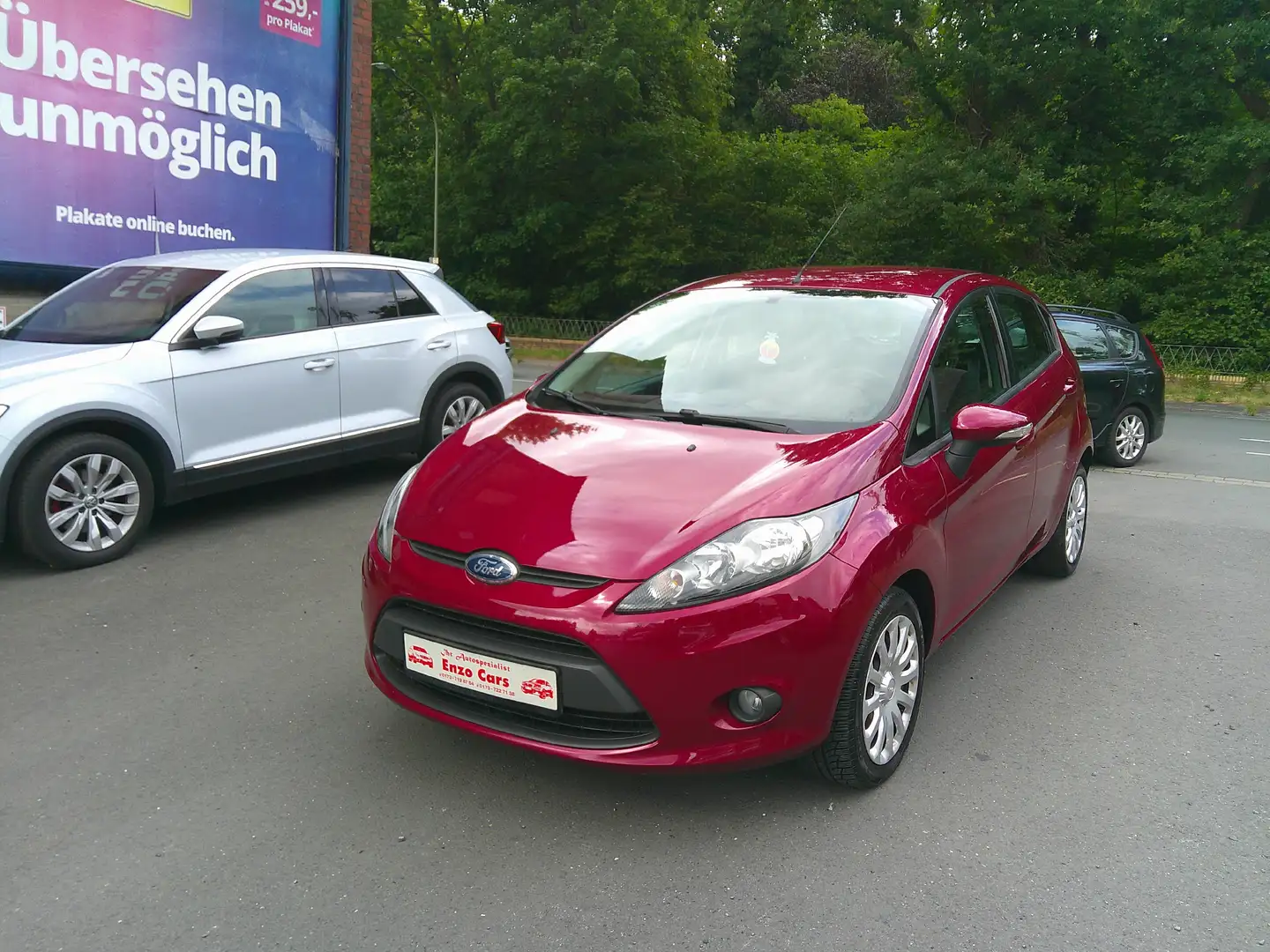 Ford Fiesta *2-HAND*EURO-4*KLIMA*TÜV 6/2027*INSPEKTION NEU* Mauve - 2