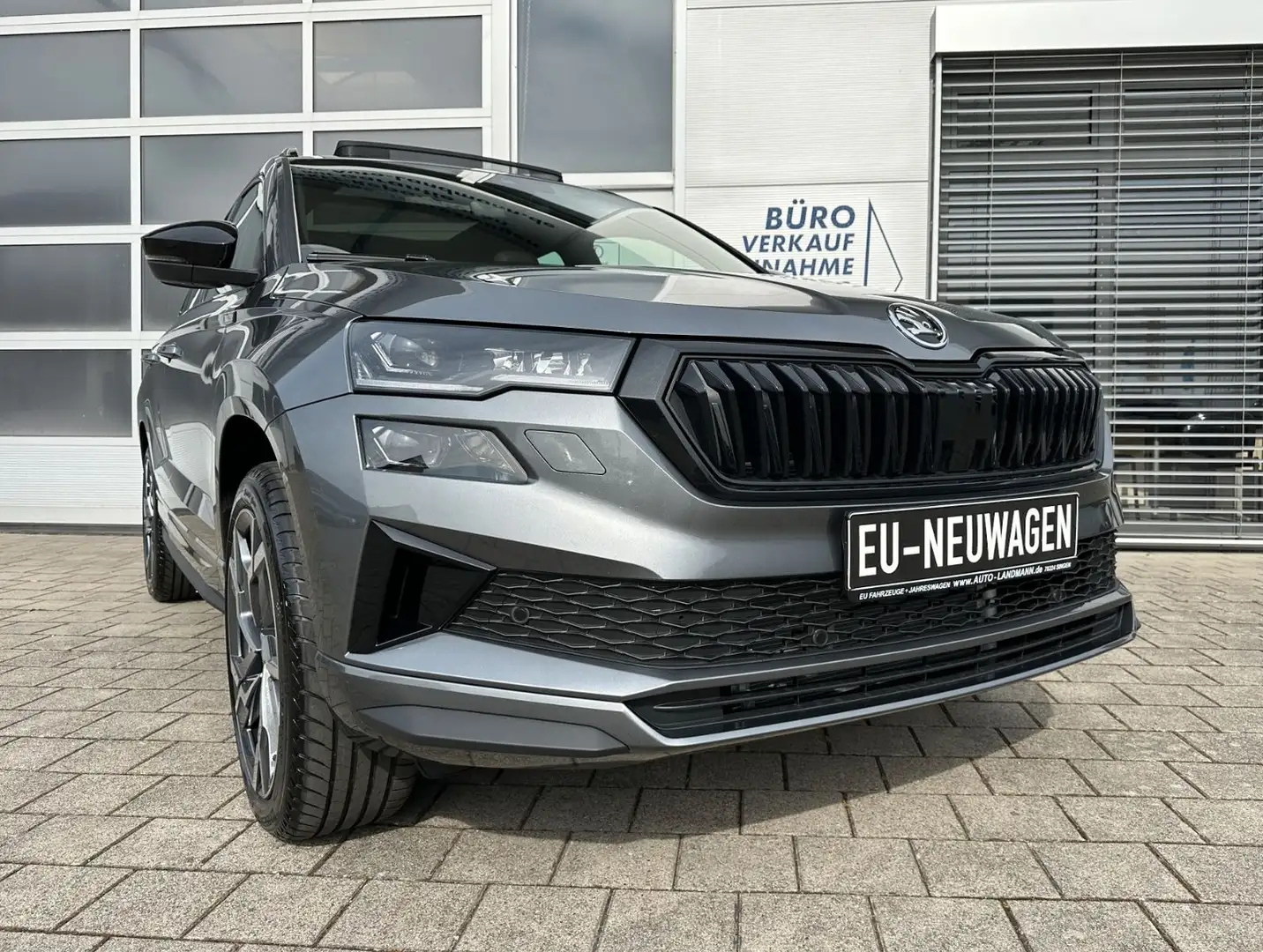 Skoda Karoq 2.0 TSI DSG 4x4 Sportline DSG AHK 5J GAR Grau - 1