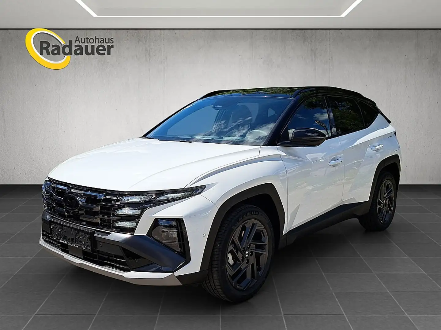 Hyundai TUCSON Tucson 1,6 T-GDI HEV 4WD 20th Anniversary Aut. Weiß - 2