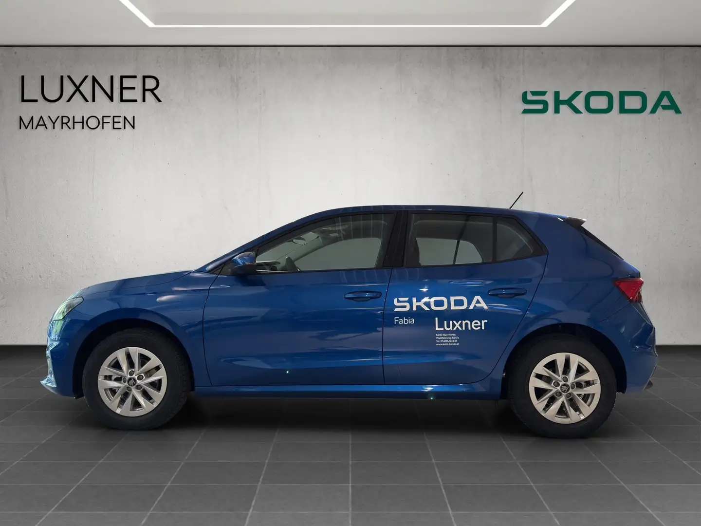 Skoda Fabia Selection TSI Blau - 2