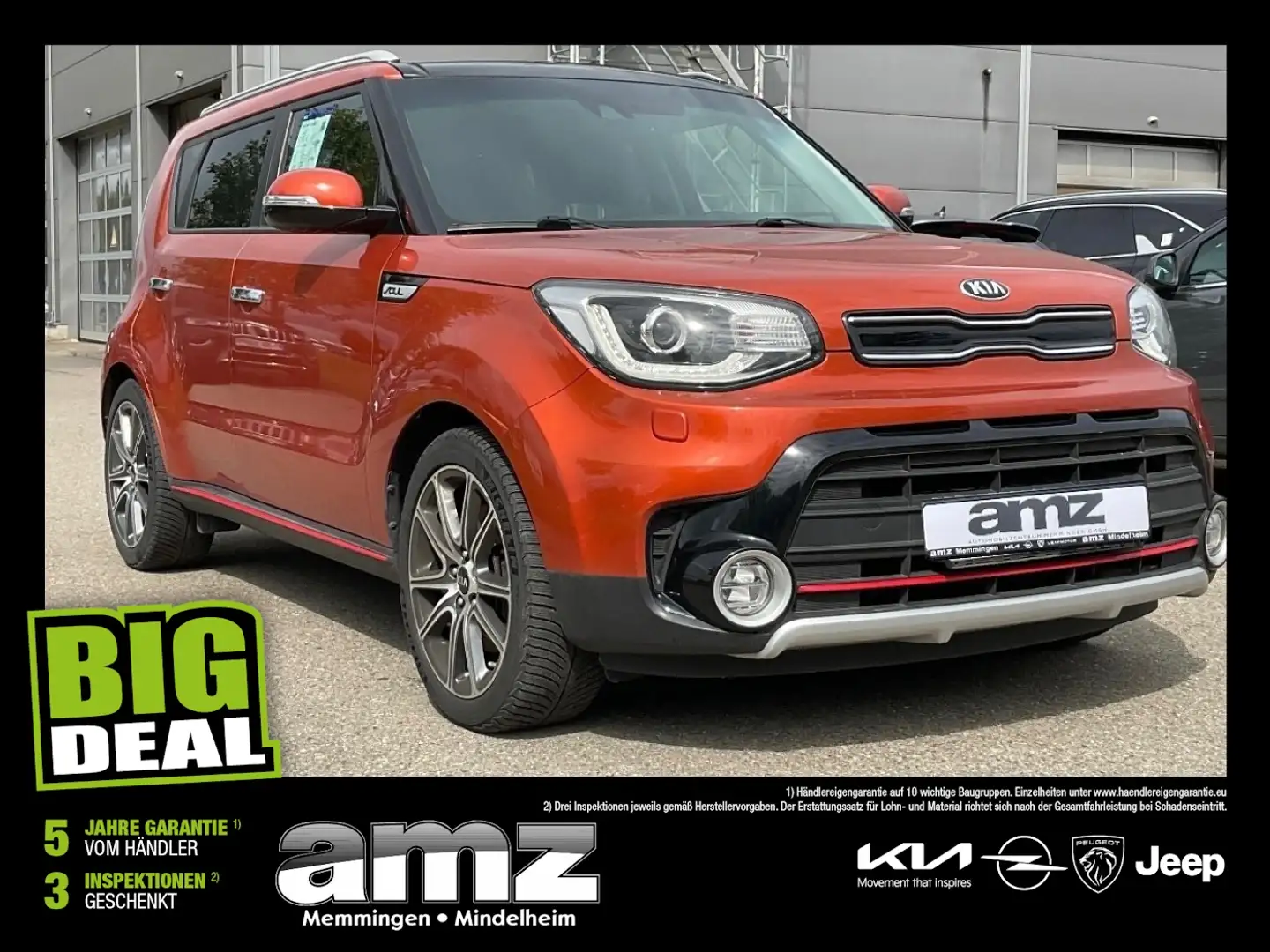 Kia Soul 1.6 T-GDI Turbo *Kamera*Navi*PDC*TOP Orange - 1