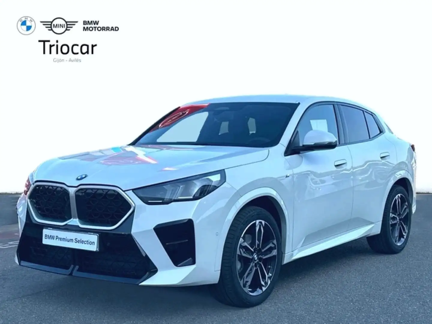 BMW X2 sDrive 18dA Weiß - 1