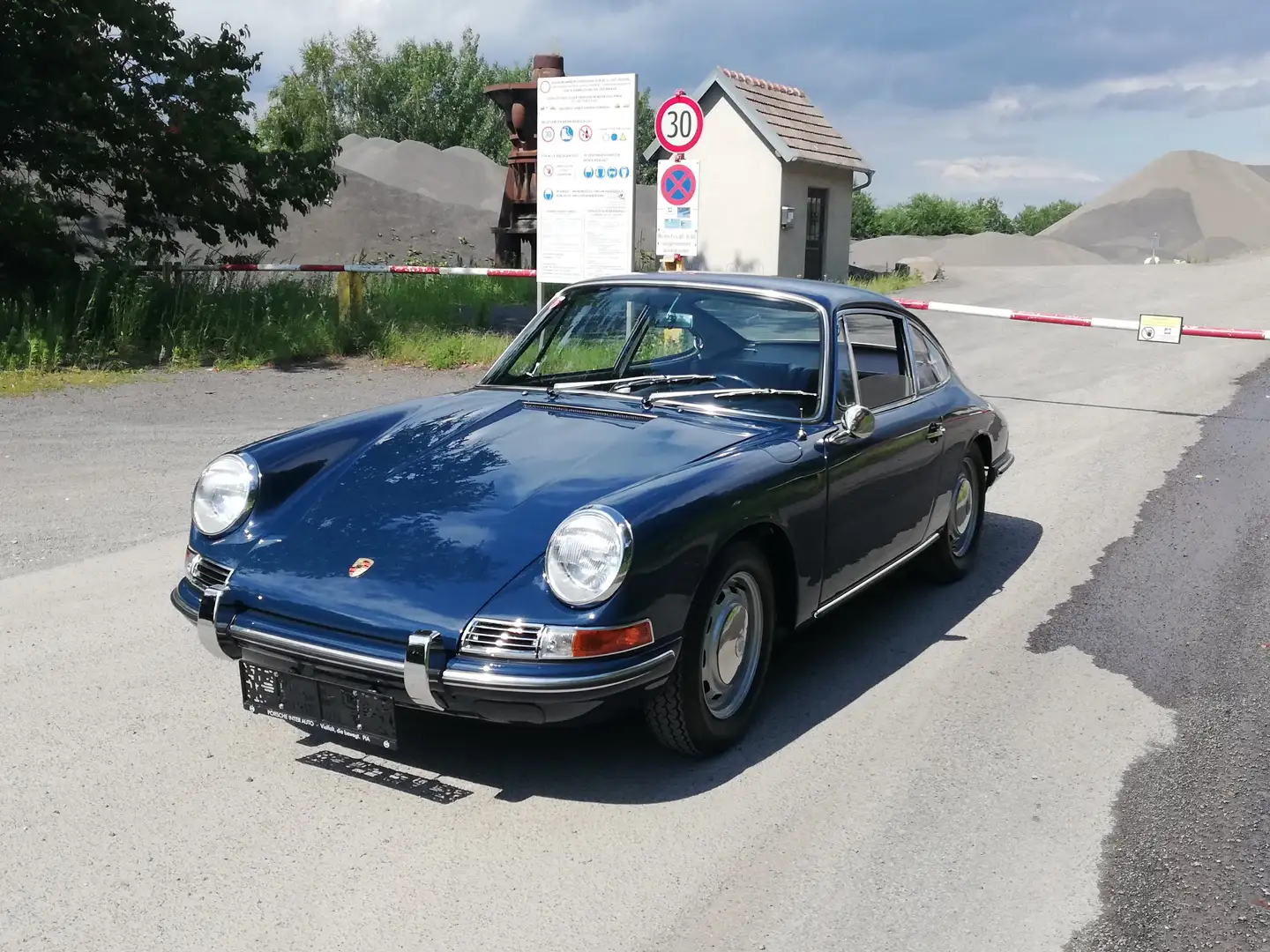 Porsche 912 1.6 Solex Bursch Auspuffanlage Blue - 1