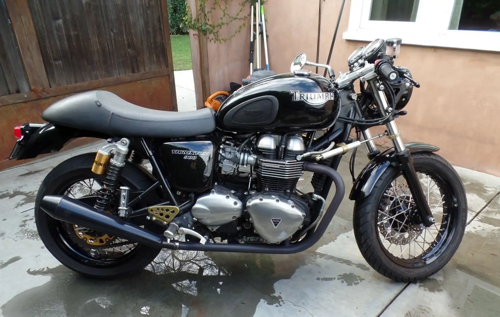 Triumph Thruxton Czarny - 1