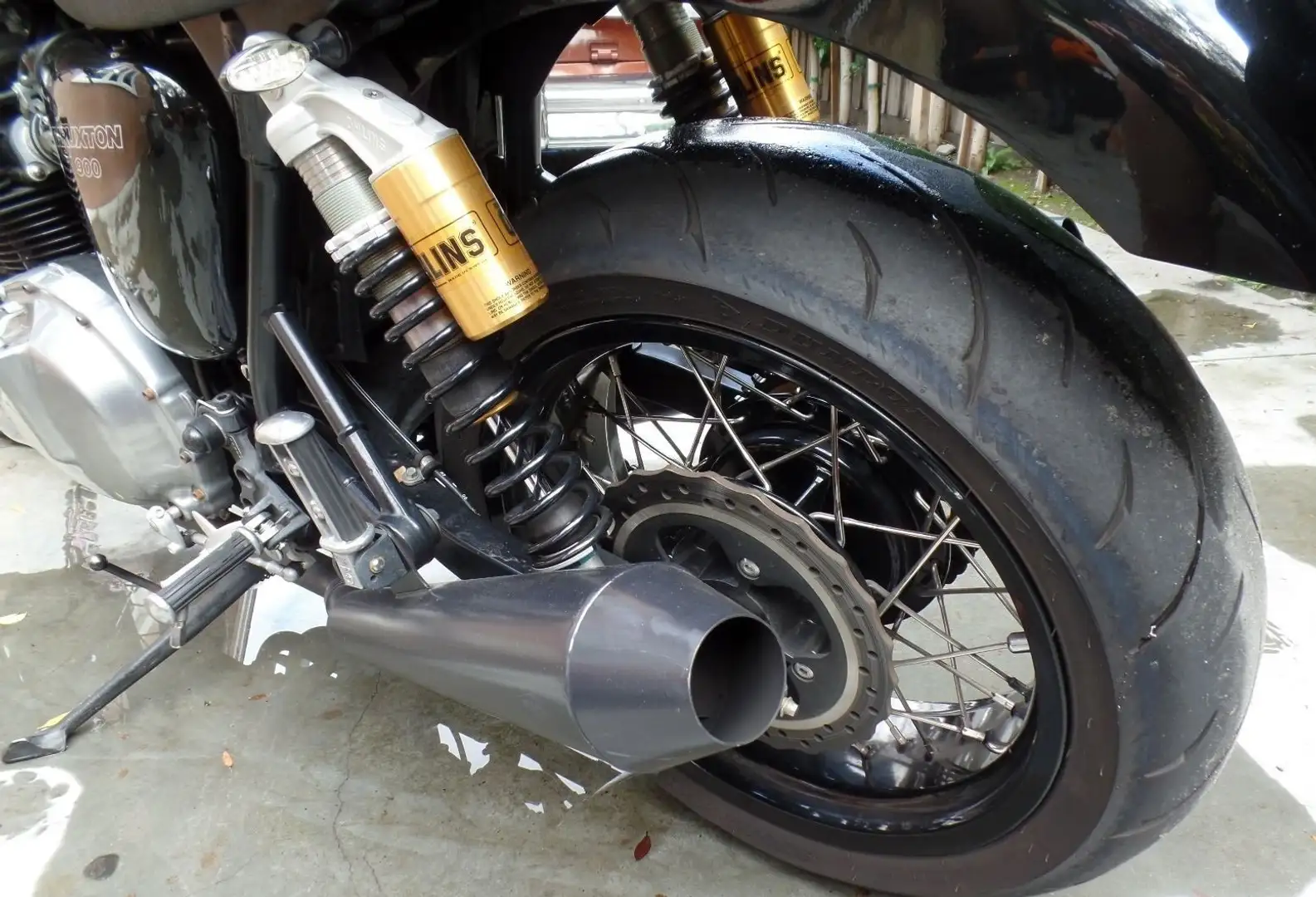 Triumph Thruxton Czarny - 2