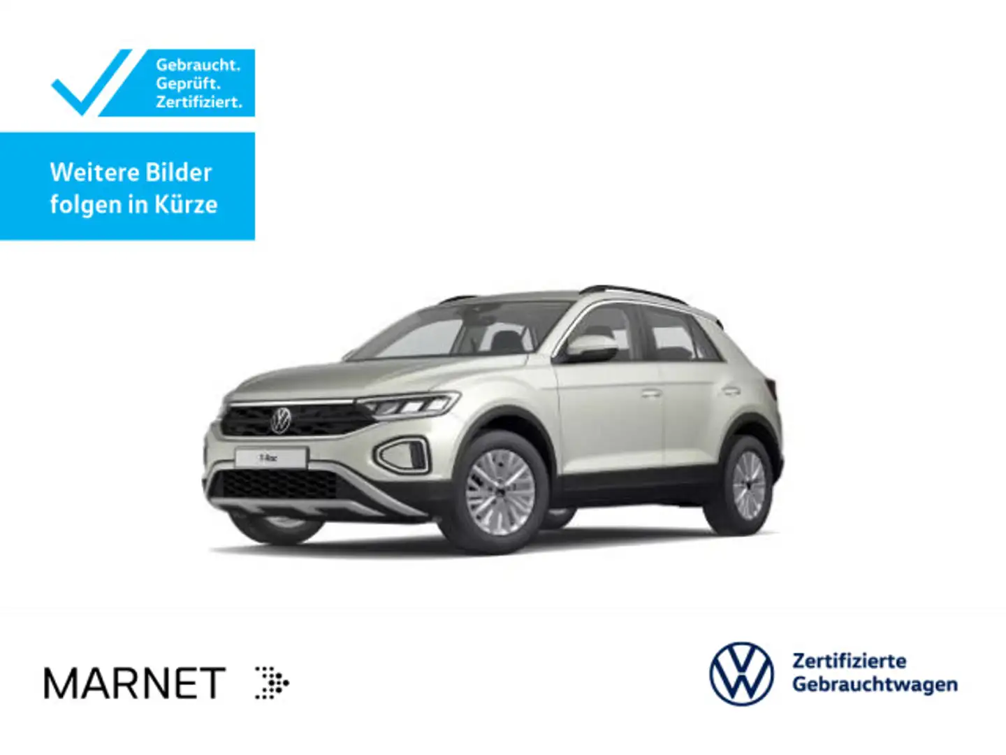 Volkswagen T-Roc Life 1.0 TSI 81kW App-Connect*Kamera*Digit Grau - 1