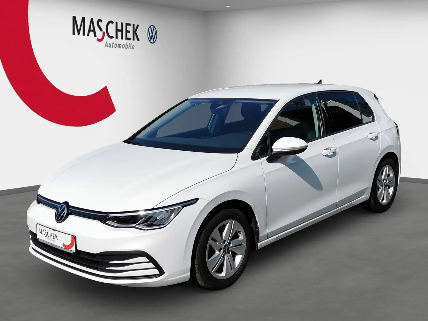 Volkswagen Golf Life 1.5 TSI AHK Navi Alcantara DAB LM PDC Blanc - 1