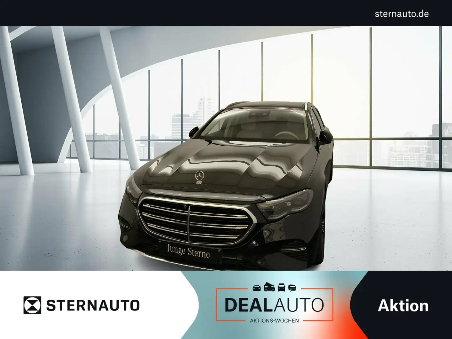 Mercedes-Benz E 450 E 450d T 4M Exclusive Premium+ Massage Fahrassi+ Zwart - 1