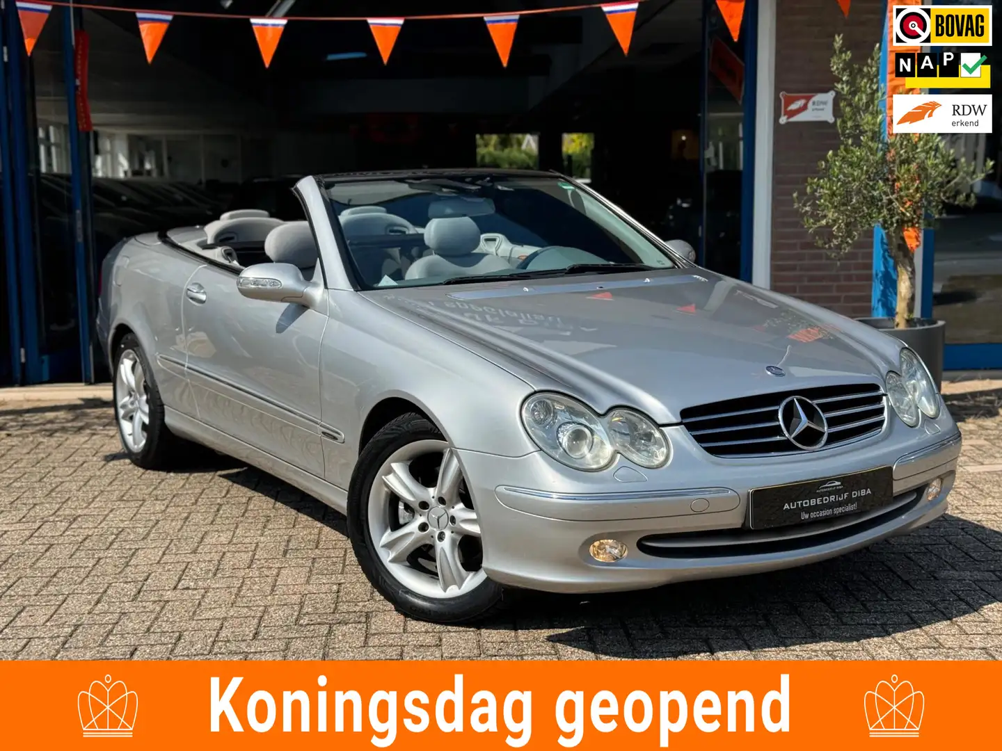 Mercedes-Benz CLK 240 Cabrio Elegance 2004 AUT Keyles Grau - 1