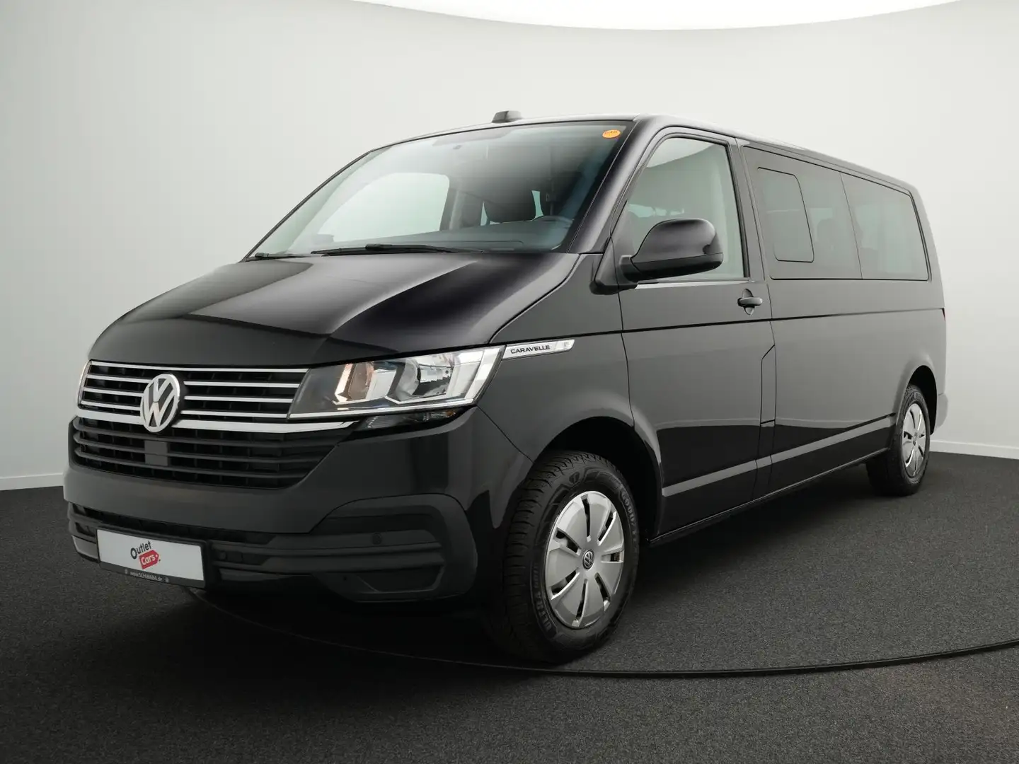 Volkswagen T6.1 Caravelle LR/Lang Comfortline 2.0TDI *NAV* Schwarz - 2