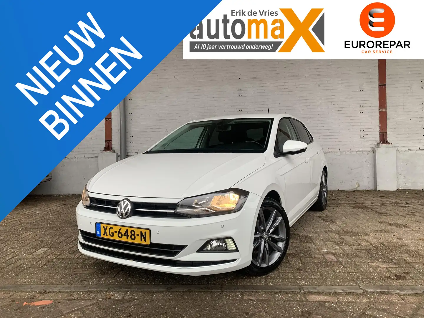 Volkswagen Polo 1.0 TSI Highline |Digitaal Dash!|NAP!|ACC!| Wit - 1