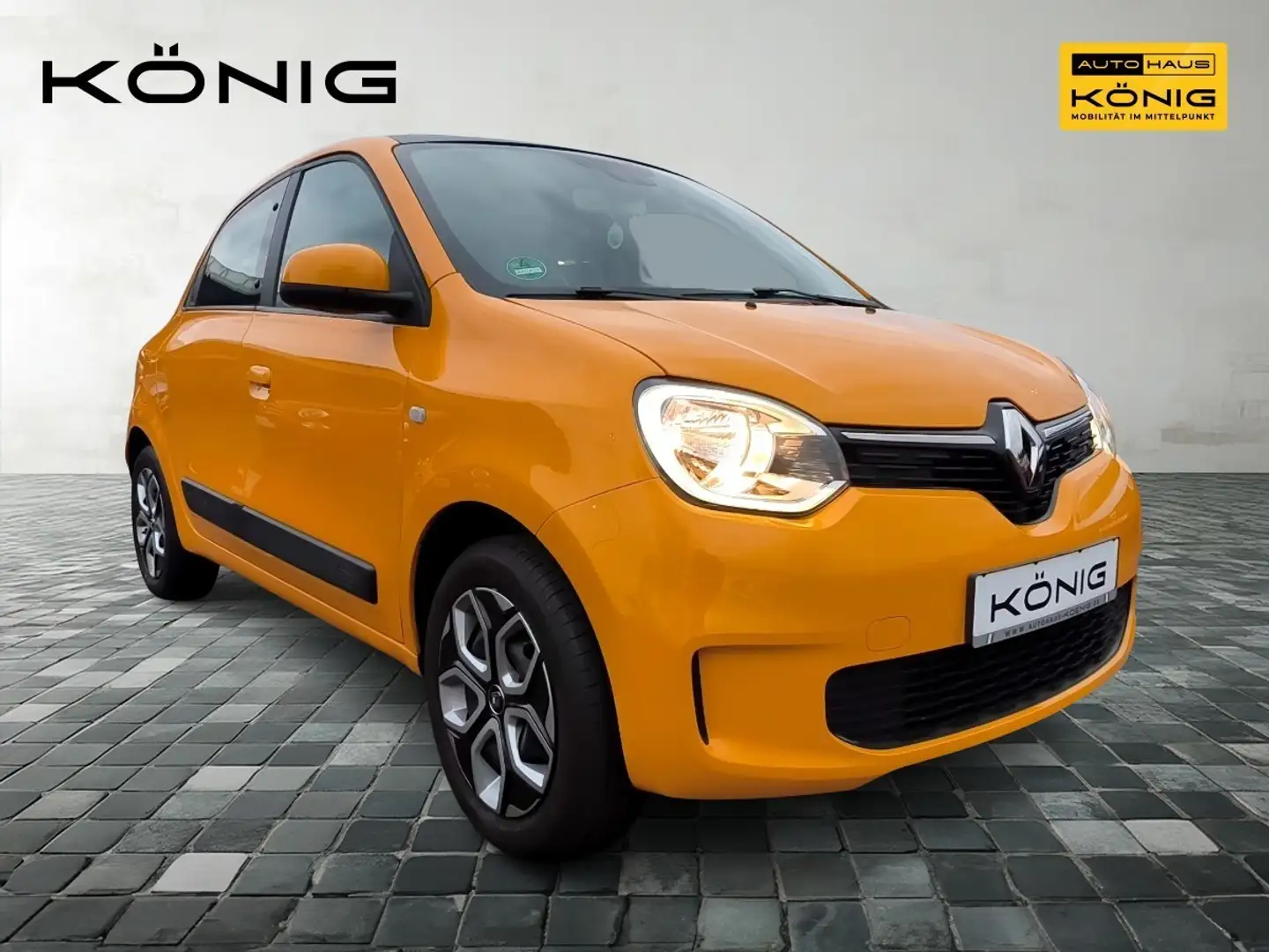 Renault Twingo 1.0 SCe 75 LIMITED Klima Faltschiebedach Gelb - 2