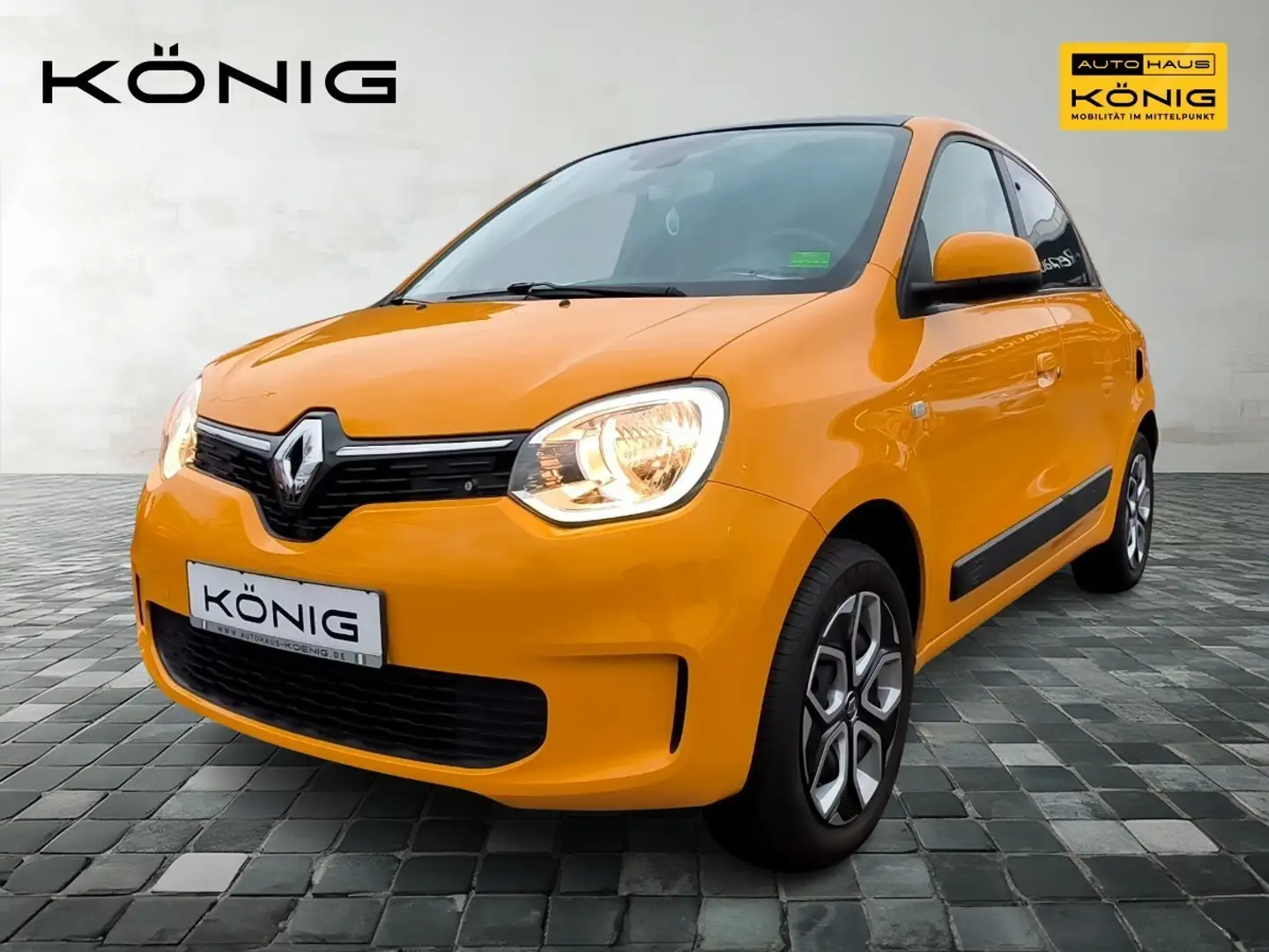 Renault Twingo 1.0 SCe 75 LIMITED Klima Faltschiebedach Gelb - 1