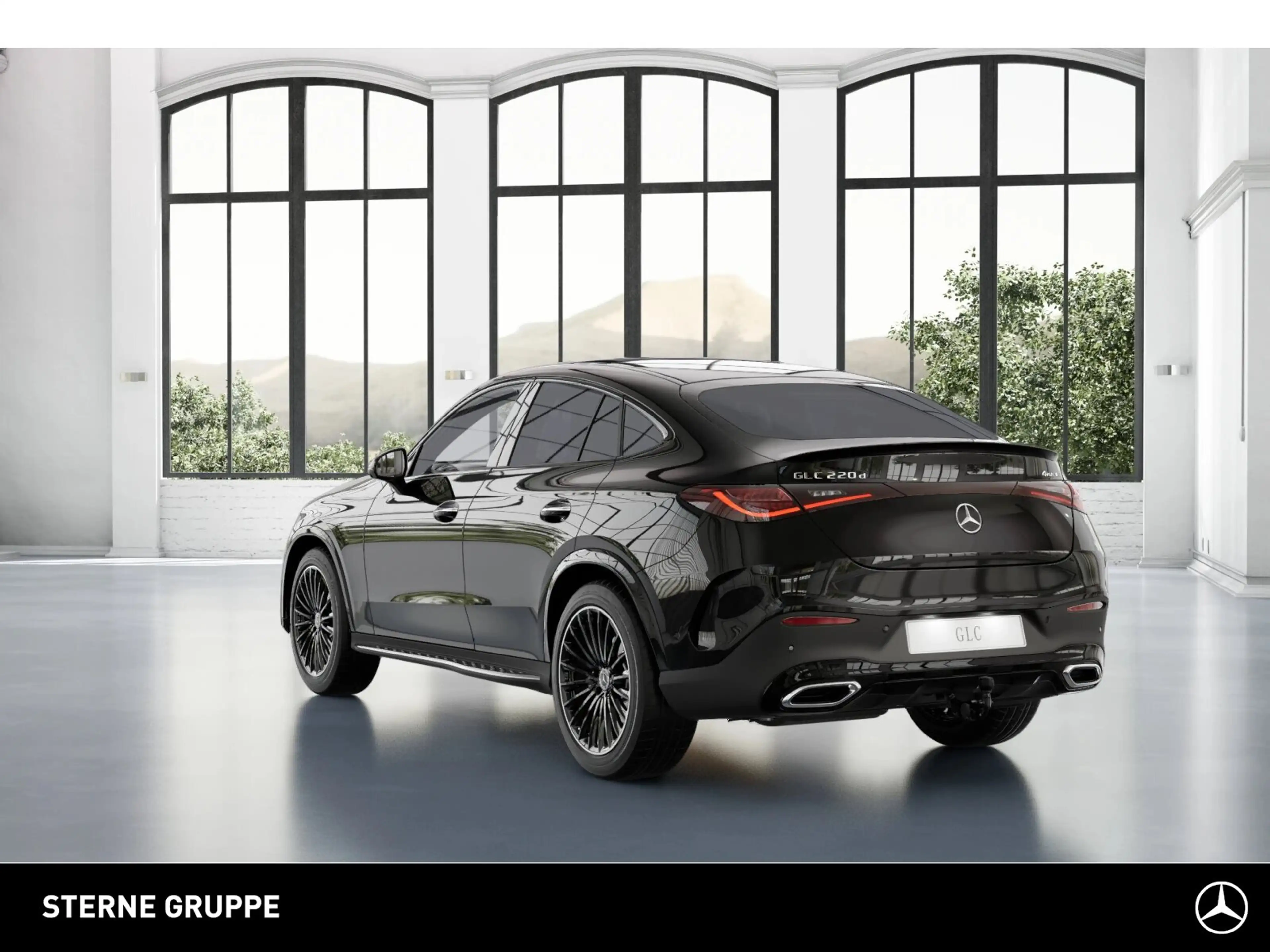 Mercedes-Benz GLC 220 GLC 220 d 4M Coupé AMG NIGHT AHK Pano Dist DigiL — photo 5