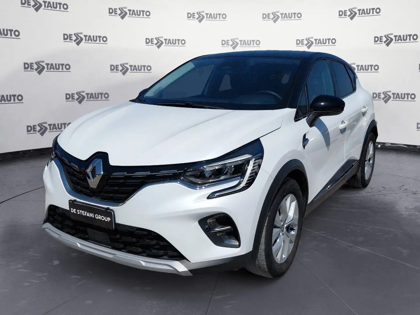 Renault Captur Captur 1.6 E-Tech hybrid Intens 145cv auto Bianco - 1