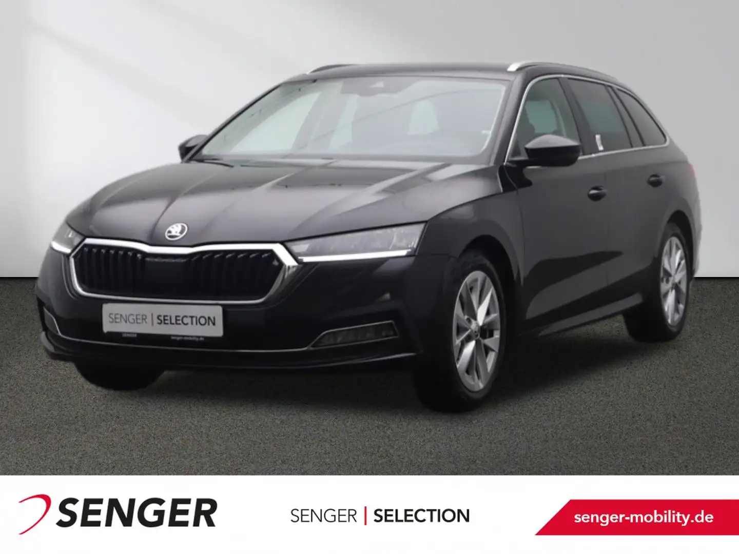 Skoda Octavia Combi Style 2.0 TDI Navi CarPlay LED HUD Noir - 1