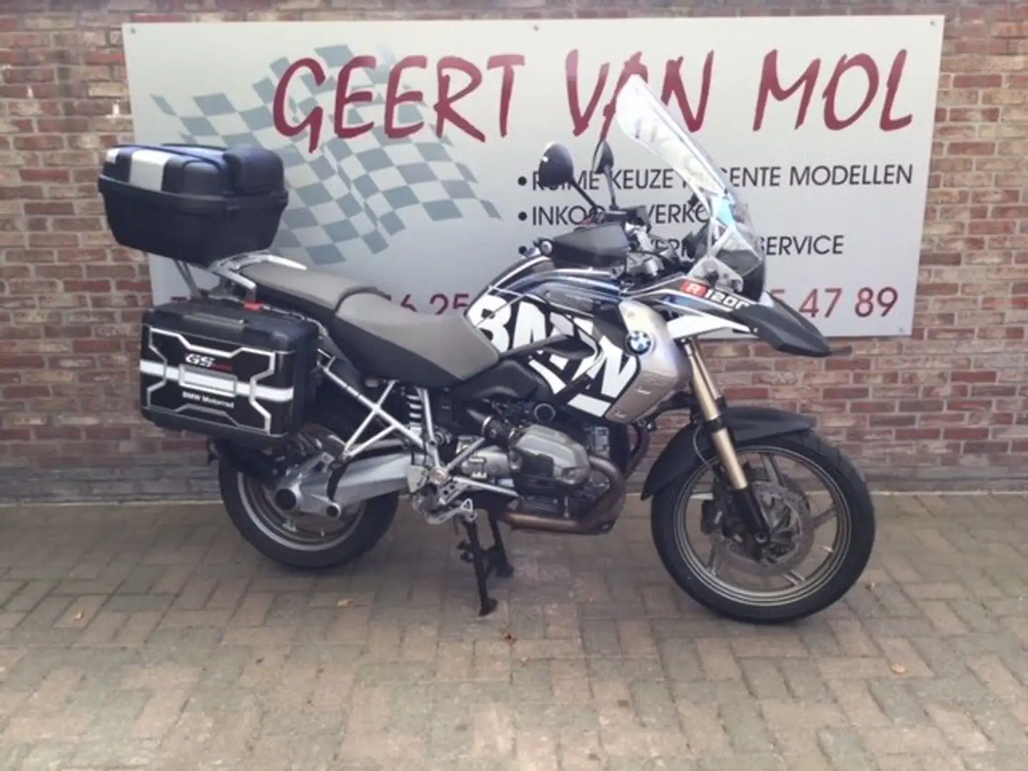 BMW R 1200 GS Blanc - 1