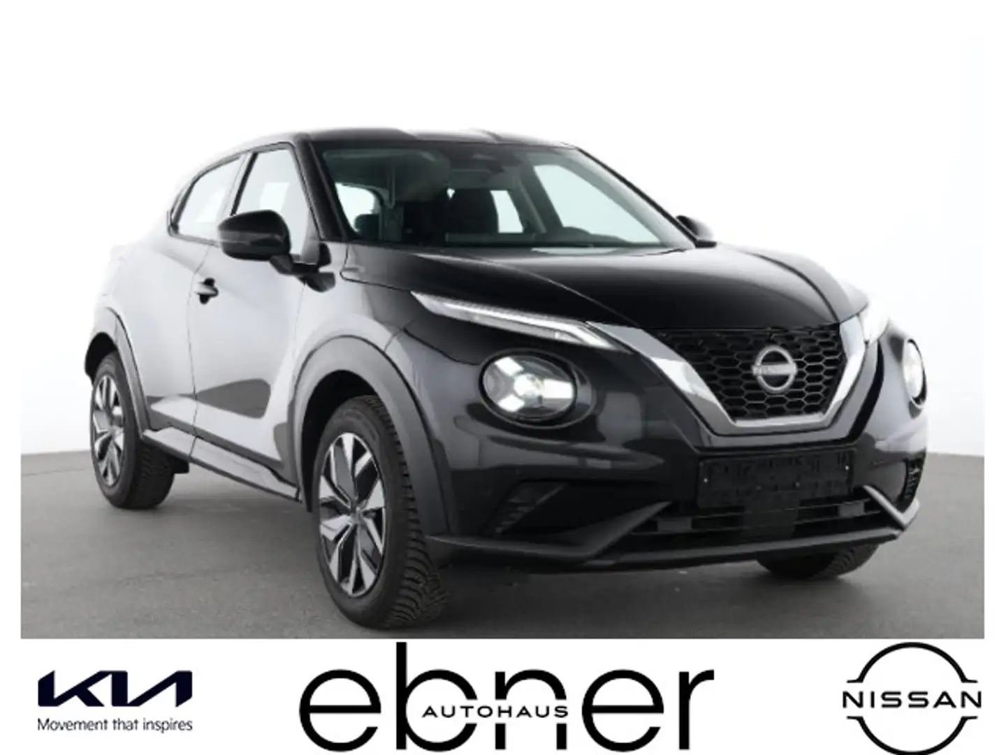 Nissan Juke 1.0 DIG-T Aut.  I Acenta I Klimaautomatik | Schwarz - 1