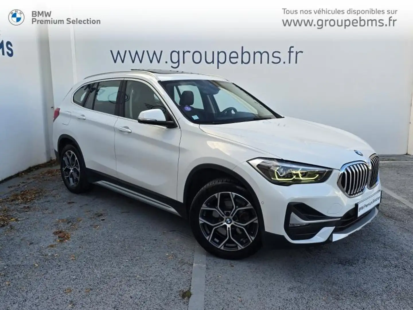BMW X1 sDrive18i 136ch xLine Blanc - 1