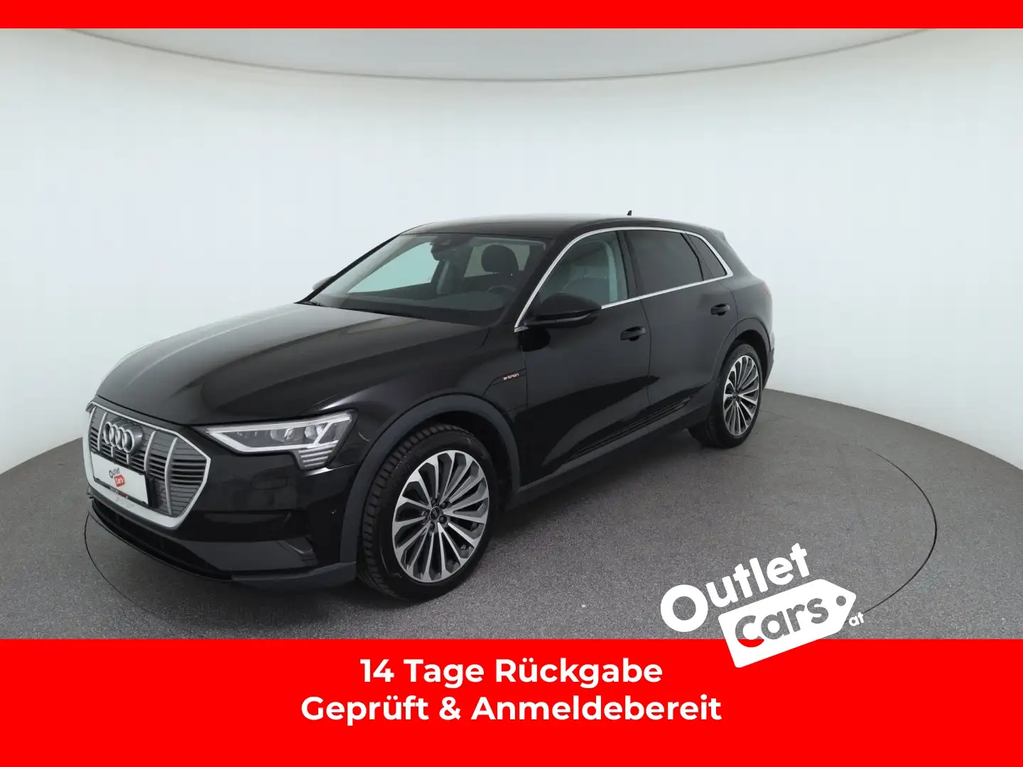Audi e-tron 55 quattro ASSIST+LED+NAVI+RFK+Standh. Noir - 1