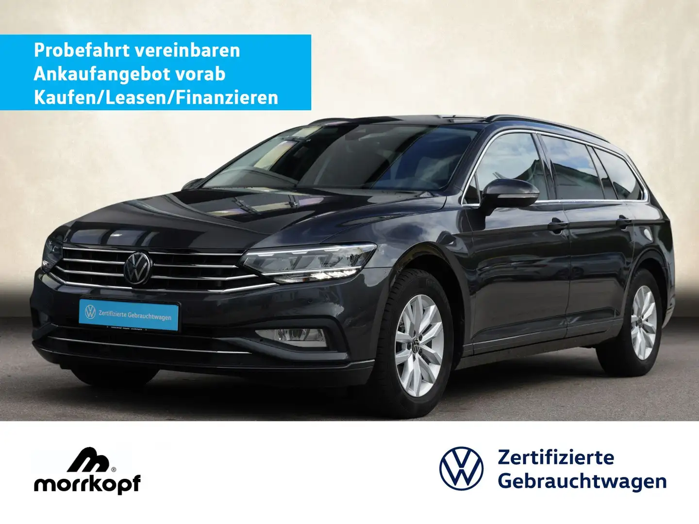Volkswagen Passat Variant 2.0TDI DSG Business +AHK+ Bluetooth Silber - 1