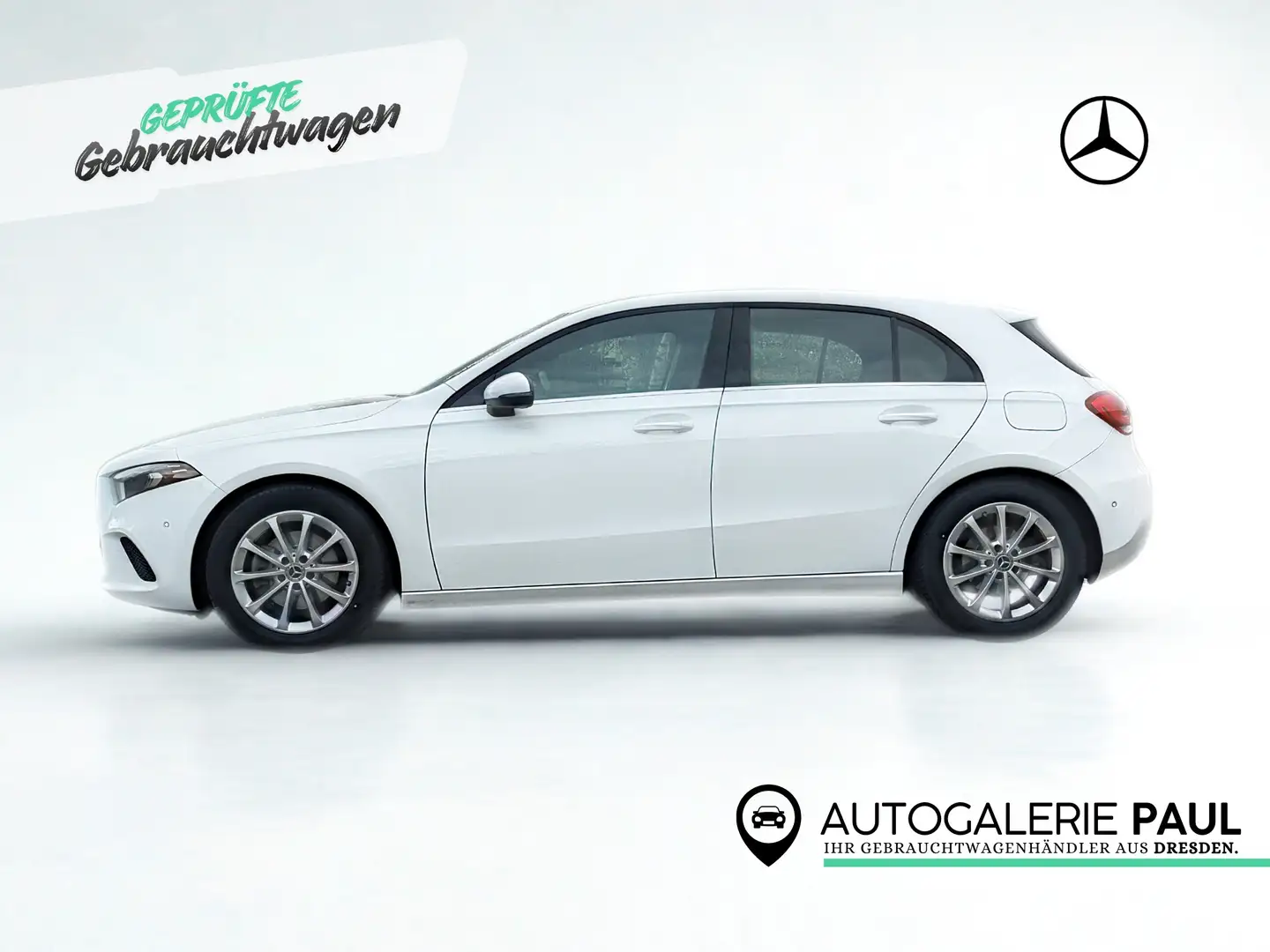 Mercedes-Benz A 200 *LED*NAVI*SHZG*PDC*8XBEREIFT* Blanc - 2