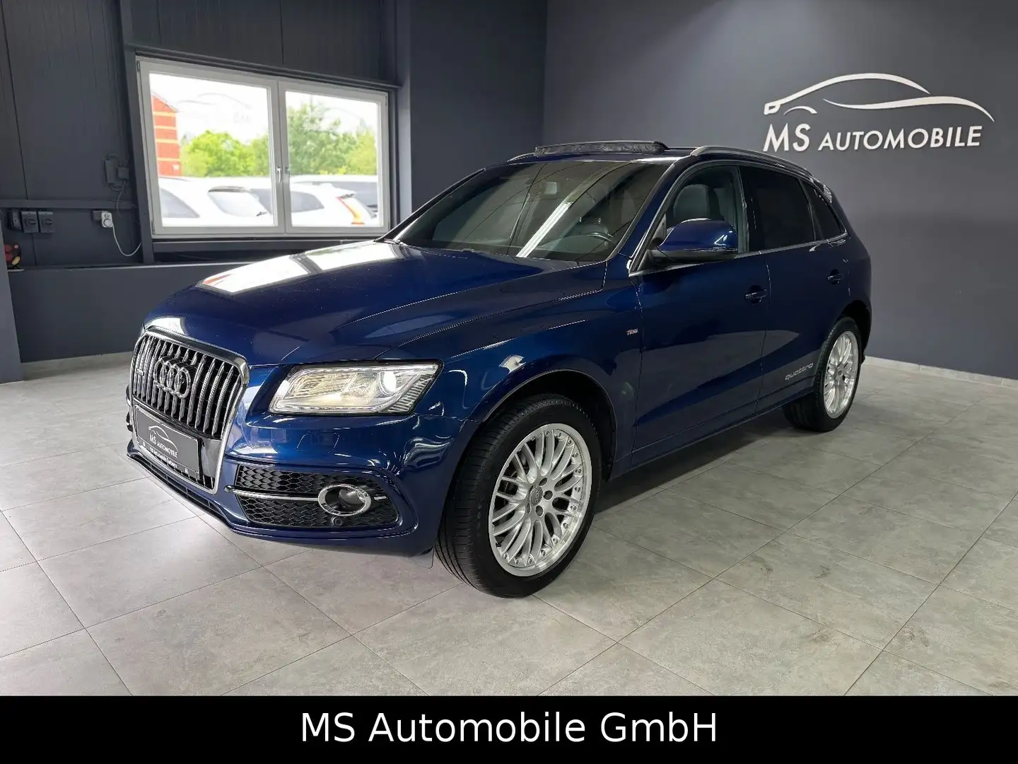 Audi Q5 2.0 TDI  quattro  2X S-Line /LED/Panoramadach Blu/Azzurro - 2