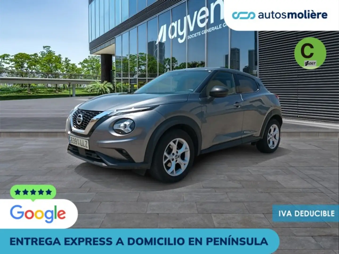Nissan Juke 1.0 DIG-T Acenta 4x2 117 Gris - 1