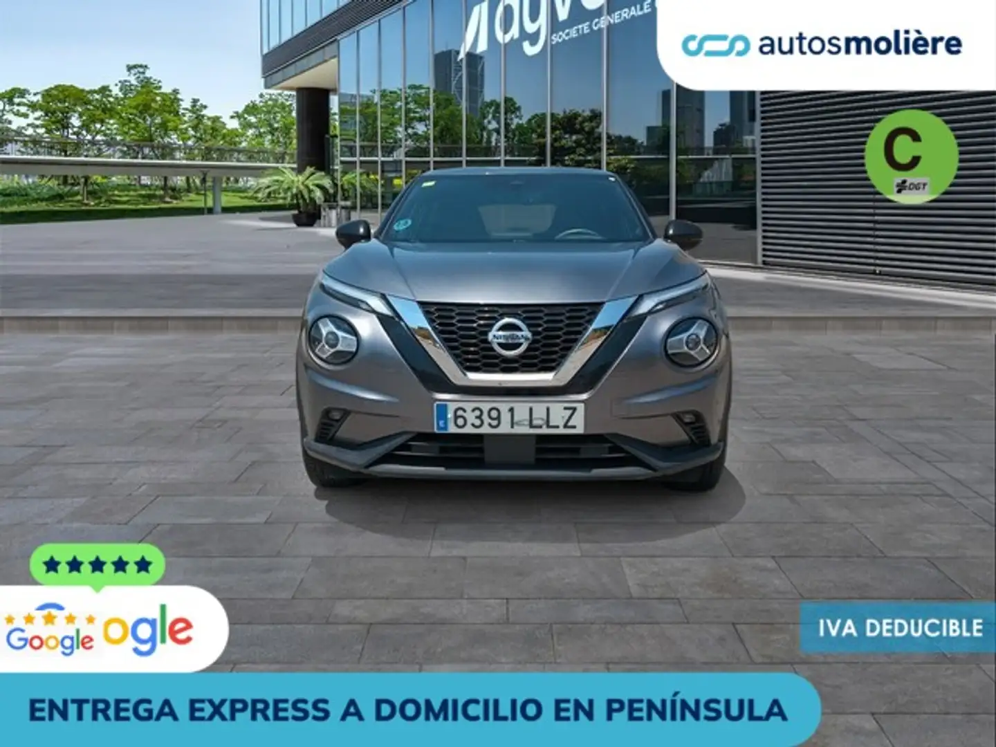 Nissan Juke 1.0 DIG-T Acenta 4x2 117 Gris - 2