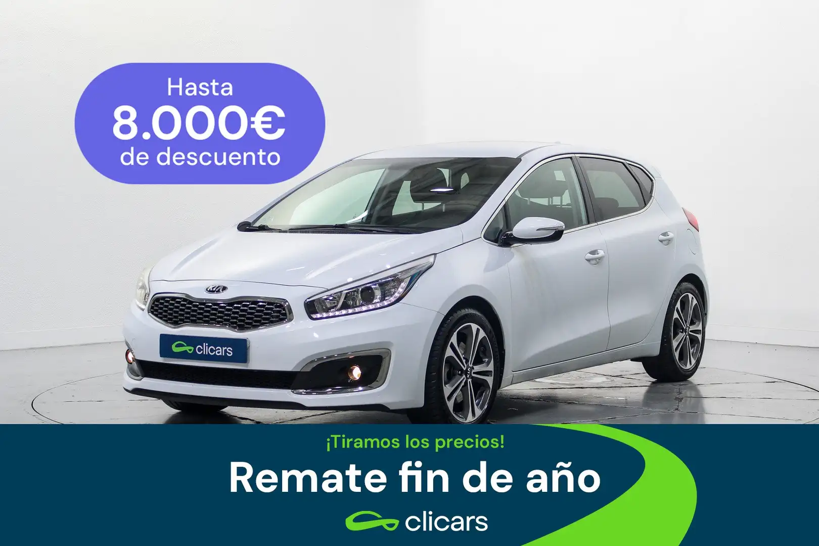 Kia Ceed / cee'd 1.6CRDI VGT x-Tech17 136 Blanco - 1