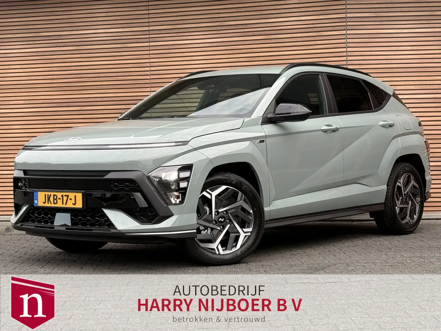 Hyundai KONA 1.6 GDI HEV N Line Navigatie / Camera / Prijs is r Groen - 1