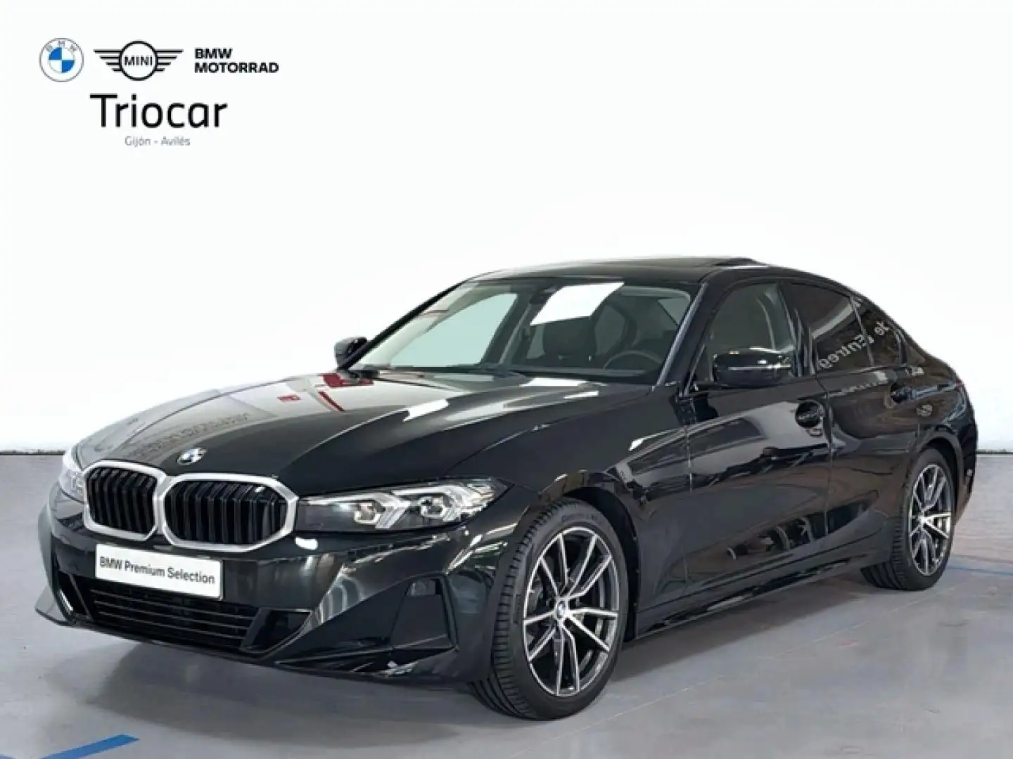 BMW 320 320dA Schwarz - 1
