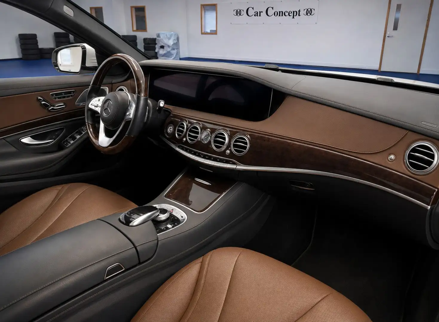 Mercedes-Benz S 560 4MATIC Pano Massage AHK Sitzklima Voll Weiß - 2