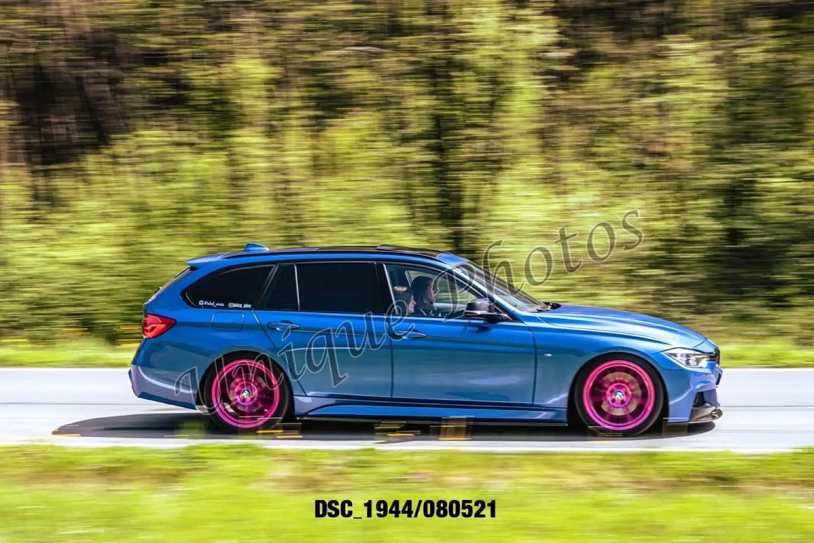BMW 325 325d Touring M Sport Aut. Синій - 2
