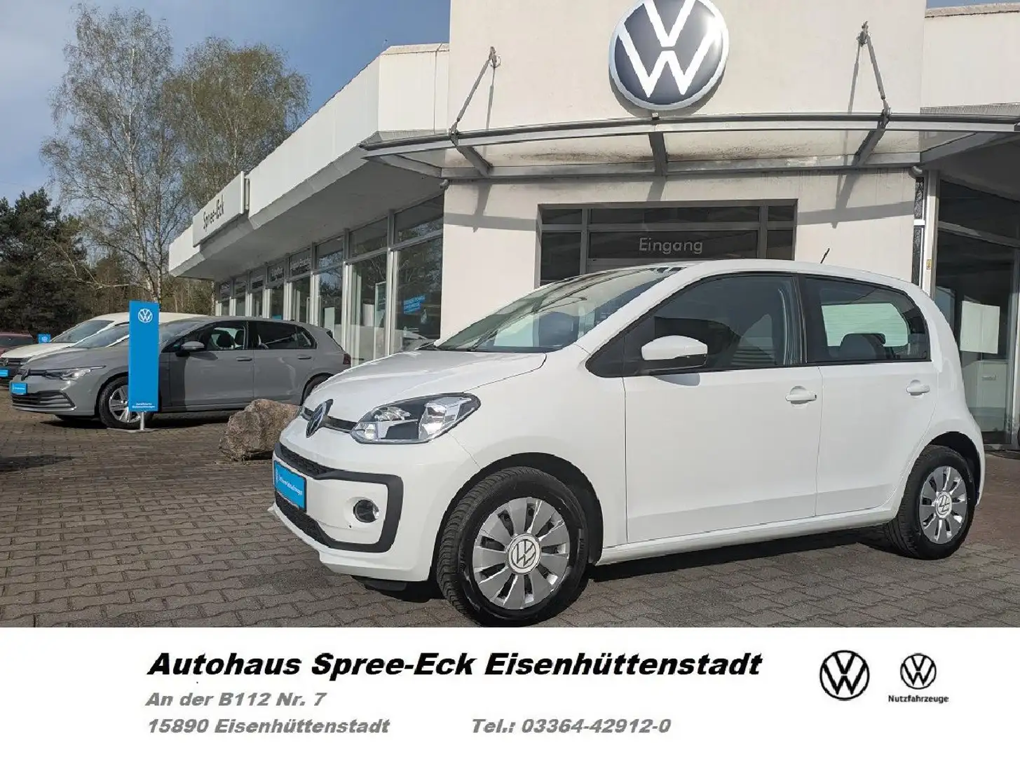 Volkswagen up! Up 1.0 move up! *Klimaauto,PDC,SHZ* Weiß - 1