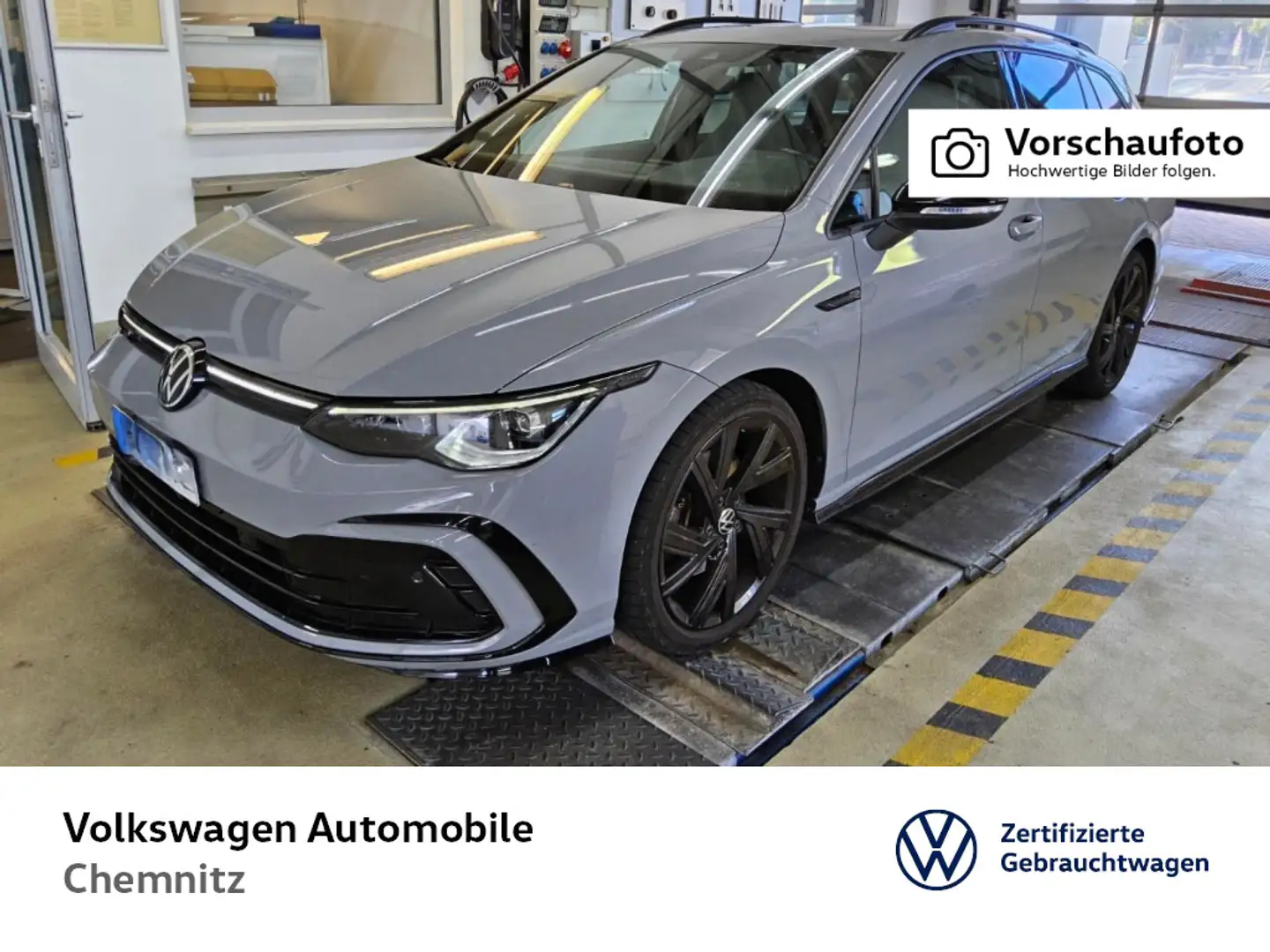 Volkswagen Golf Variant VIII 2.0 TSI R-Line AHK LED-Matrix Grau - 1