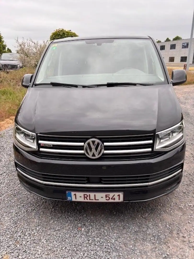 Volkswagen T6 Caravelle Caravelle DSG Lang 4MOTION Highline Zwart - 1