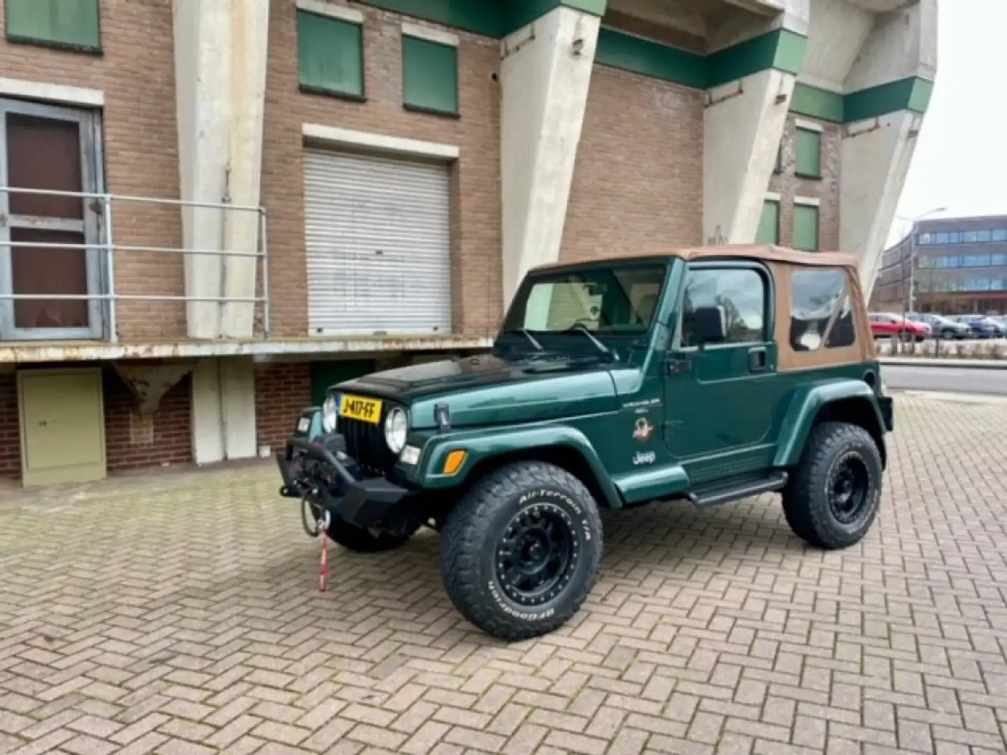 Jeep Wrangler TJ Zielony - 1