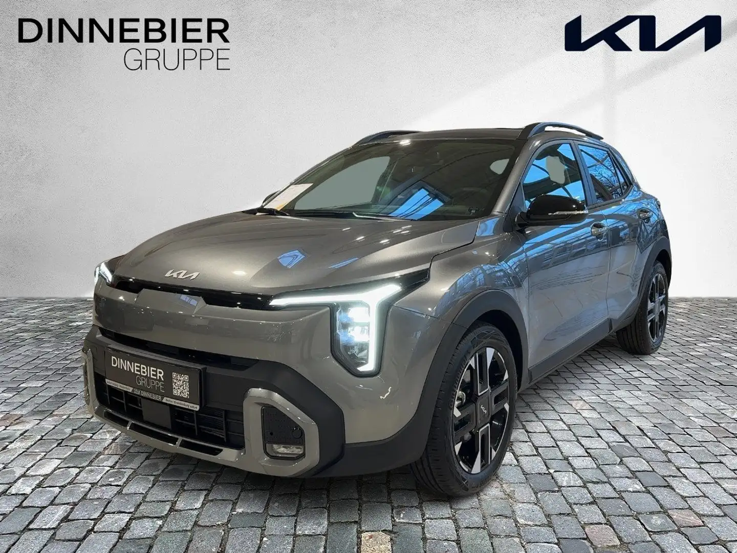 Kia Stonic 1.0T 115 48V DCT GTL CAM LED NAVI PDC AUT Grau - 2