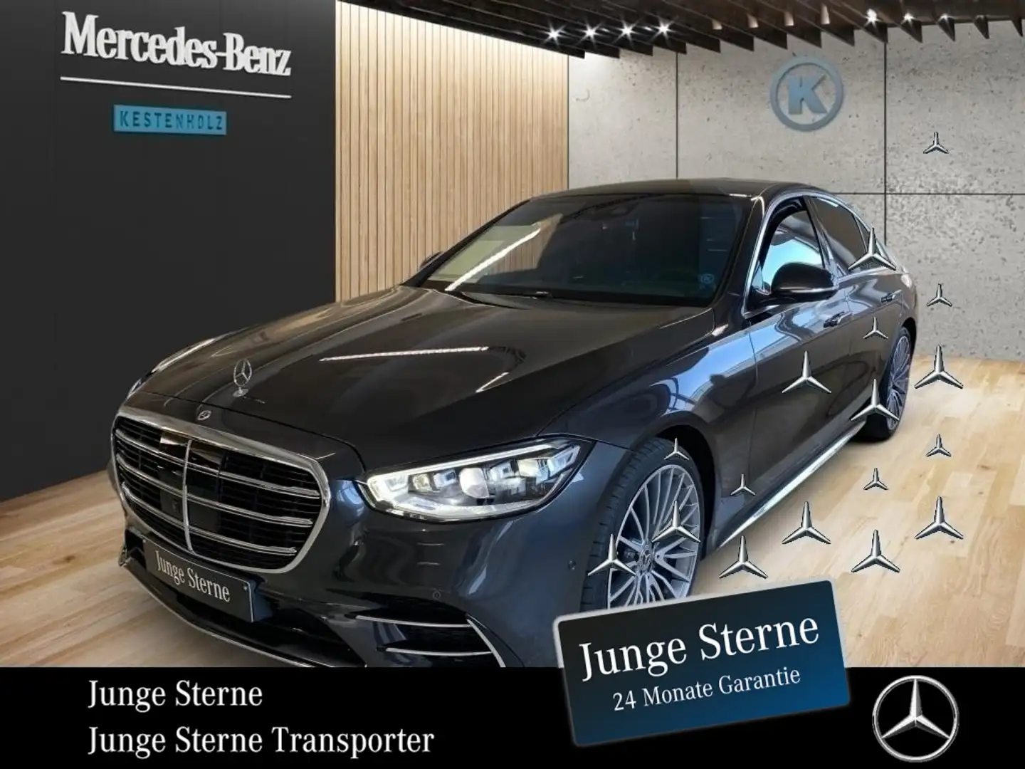 Mercedes-Benz S 500 4M Limousine *AMG*MEMOR*MBUX*SHZ*NAVI*KAM* Grau - 1
