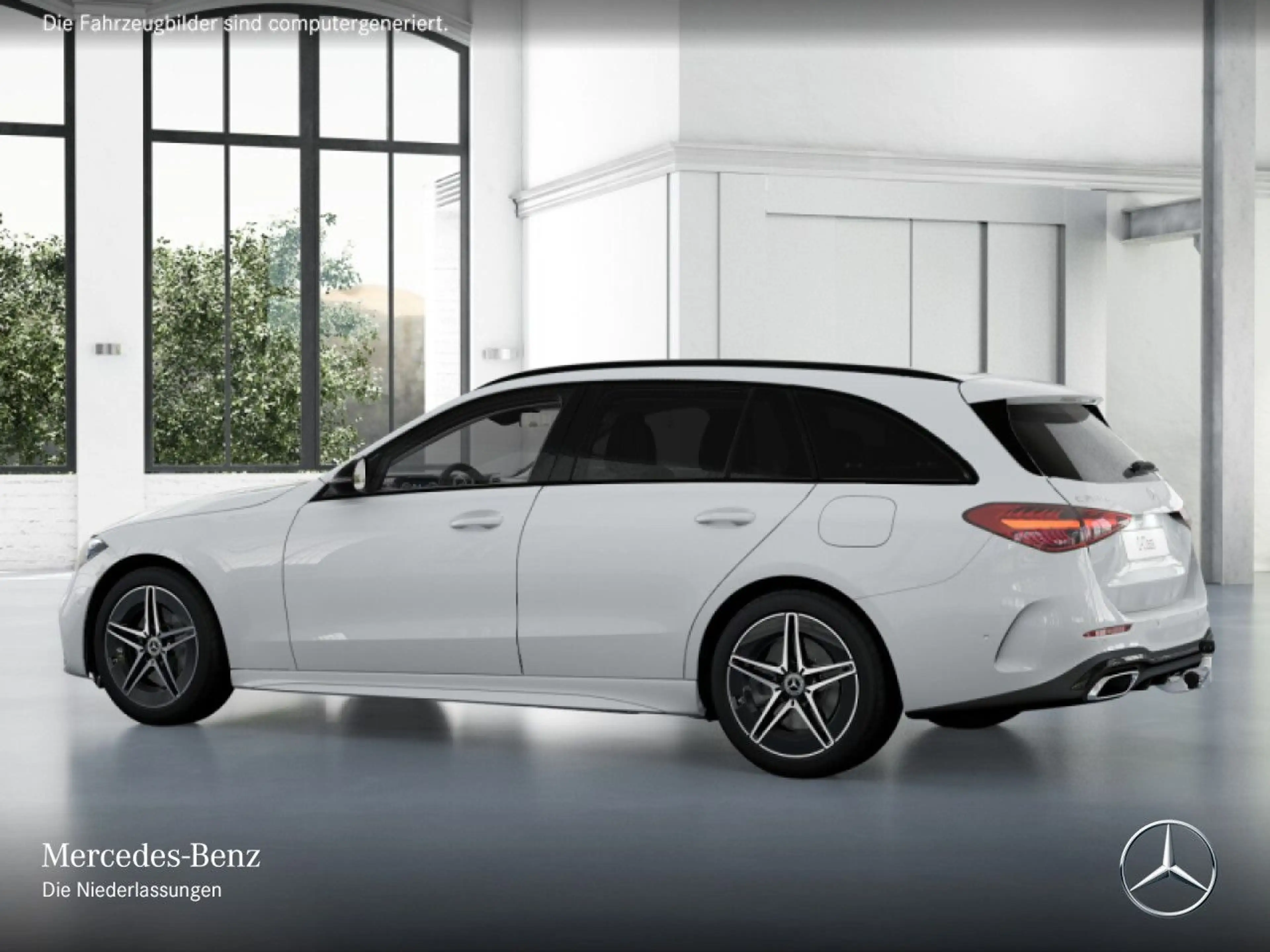 Mercedes-Benz C 300 e T AMG+NIGHT+PANO+AHK+KAMERA+KEYLESS+9G — photo 15
